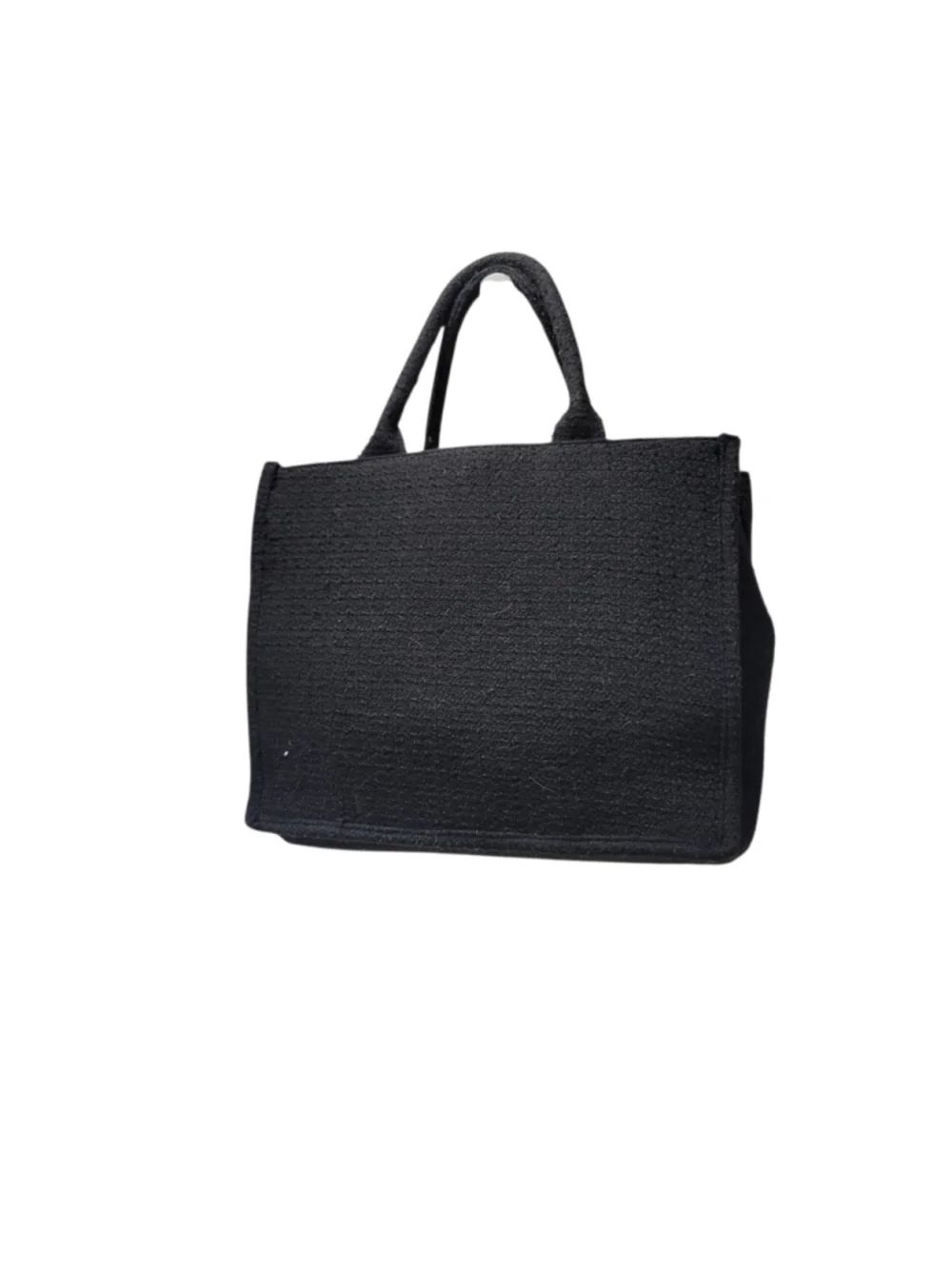 SHIRALEAH Women's Double Handle Satchel Black Medium Bag Pre-owned Condition